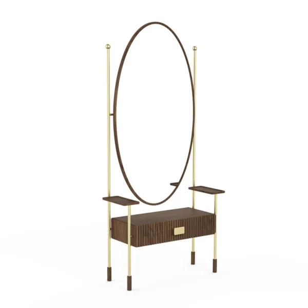 Harmonia Wooden Dresser with Mirror - Image 3
