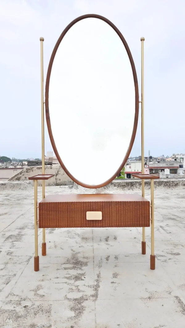 Harmonia Wooden Dresser with Mirror - Image 4