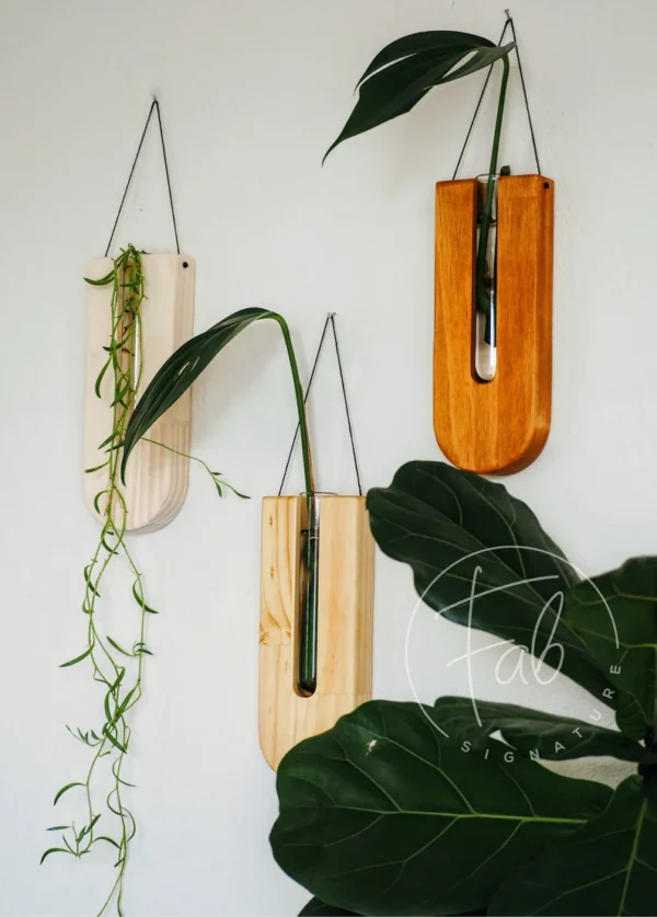 Wall decor/ Sustainable decor/ Boho modern/ Wall planter/ Gifts for her/ Gifts for plant lovers / Housewarming/ Sustainable gifts/ wall art - Image 5